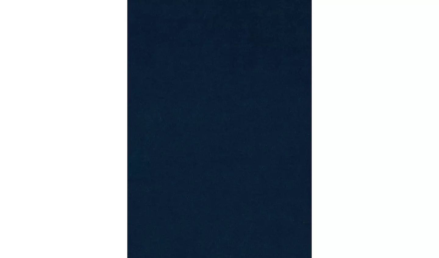 Assembled Habitat Chesterfield Velvet Storage Footstool - Blue
